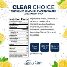 Load image into Gallery viewer, Thickened Lemon Flavored Water, Sugar Free - Nectar/Level 2