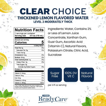Load image into Gallery viewer, Thickened Lemon Flavored Water, Sugar Free - Honey/Level 3