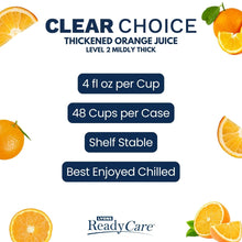 Load image into Gallery viewer, Thickened Orange Juice - Nectar/Level 2
