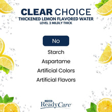 Load image into Gallery viewer, Thickened Lemon Flavored Water, Sugar Free - Nectar/Level 2
