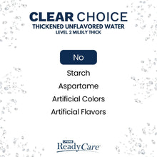 Load image into Gallery viewer, Thickened Unflavored Water, Sugar Free – Nectar/Level 2