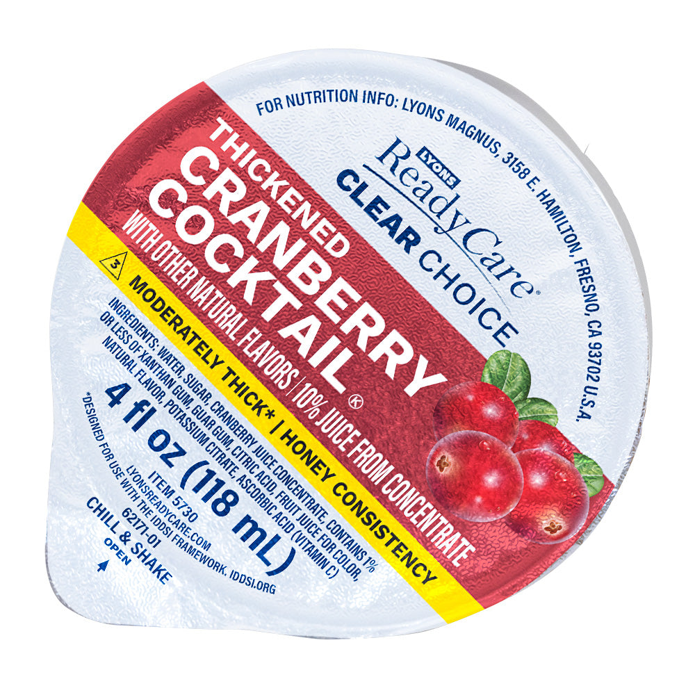 Thickened Cranberry Cocktail - Honey/Level 3 – ReadyCare@Home