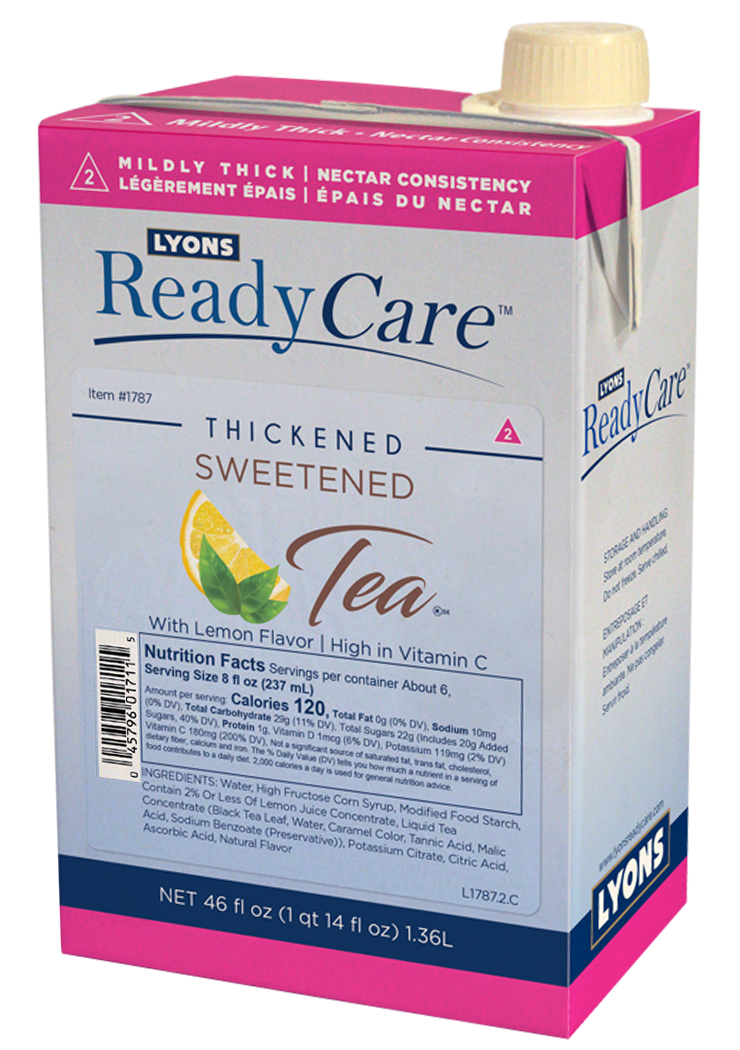 Thickened Sweetened Tea - Nectar/Level 2