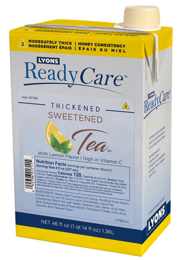 Thickened Sweetened Tea - Honey/Level 3
