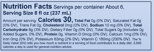 Thickened Lemon Flavored Water, Sugar Free - Nectar/Level 2