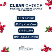 Load image into Gallery viewer, Thickened Cranberry Cocktail - Nectar/Level 2
